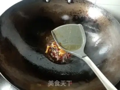 Make Red burning lion head step 16