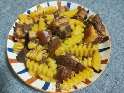 Make Five flowers with potatoes step 10