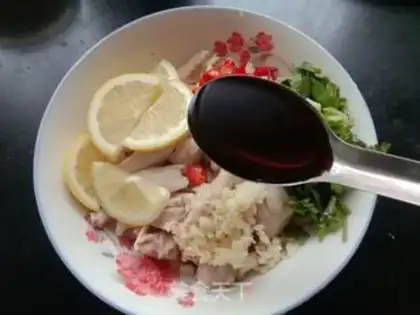 Make Lemonhand tore chicken step 6