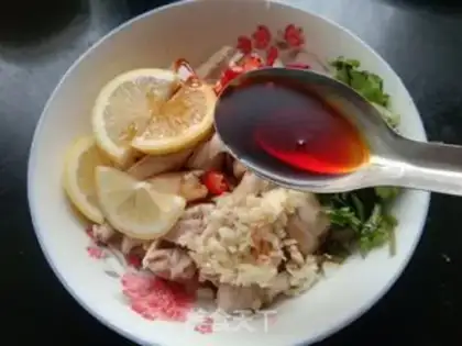Make Lemonhand tore chicken step 7