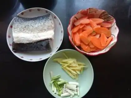 Make Carrots burn herbs step 0