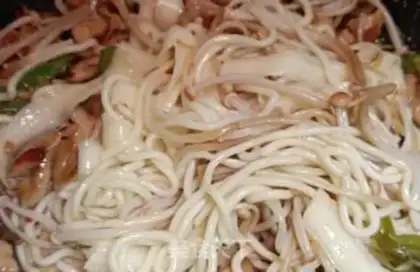 Make Fatty noodles step 5