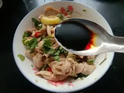 Make Lemonhand tore chicken step 9