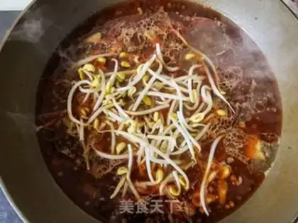 Make Spicy water boiled ribs step 16