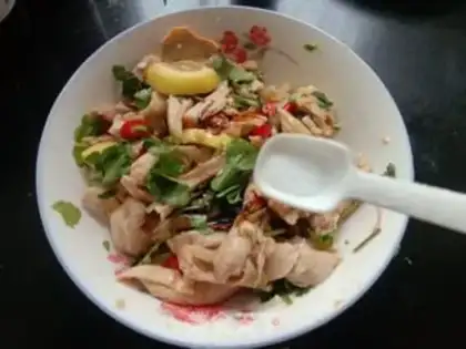 Make Lemonhand tore chicken step 10
