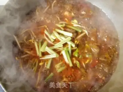 Make Spicy water boiled ribs step 18