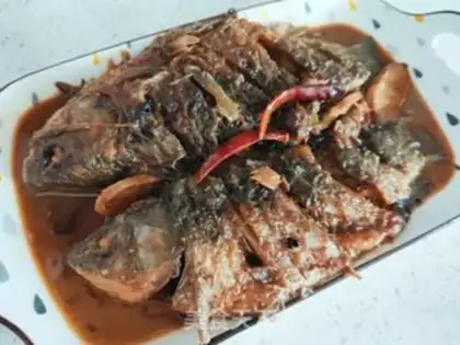 Make Red-burned mackerel step 18