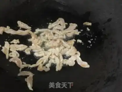 Make Chicken silk, sea mushroom, oil step 5