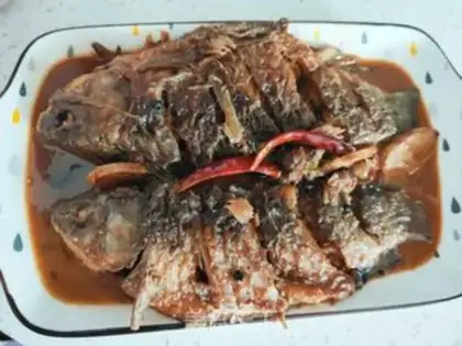 Make Red-burned mackerel step 19