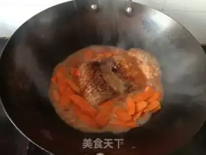 Make Carrots burn herbs step 8