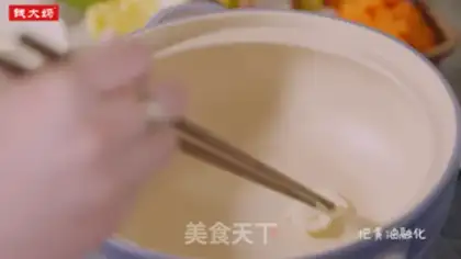 Make A warm winter pot step 4