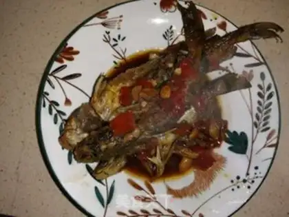 Make Red-burned yellowfish step 4