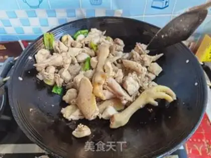 Make Chicken stew mushrooms step 17