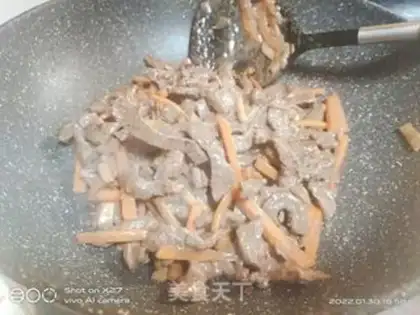Make Carrot beef step 5