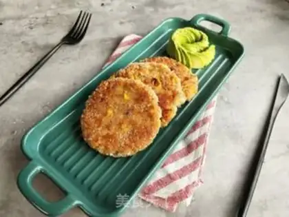 Make Corn chicken chops step 9