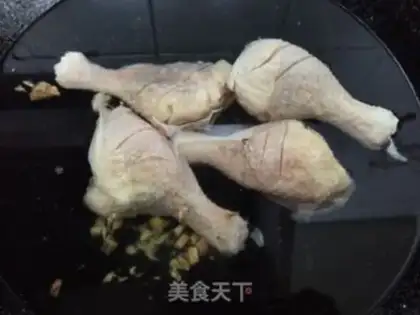 Make The cold hand tore the chicken step 5