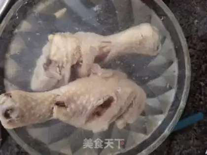 Make The cold hand tore the chicken step 6