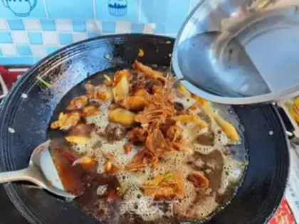 Make Chicken stew mushrooms step 24