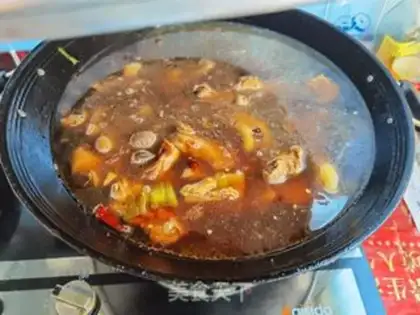 Make Chicken stew mushrooms step 25