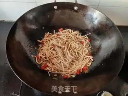 Make Thousands of golden needles and mushrooms step 7