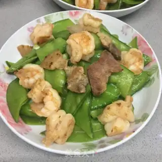 Make Five flowers and Dutch soy shrimp step 9