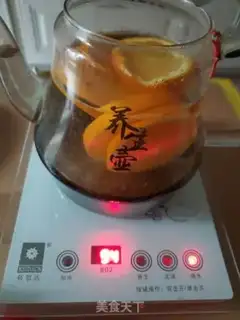 Make Orange tea step 2