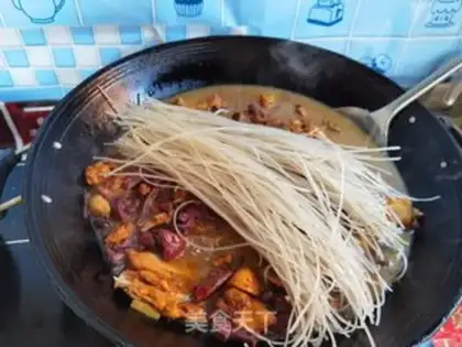 Make Chicken stew mushrooms step 30