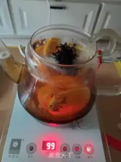 Make Orange tea step 3