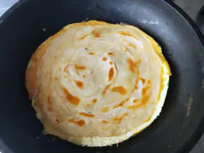 Make Sausage egg grab cake step 12