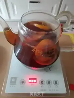 Make Orange tea step 4