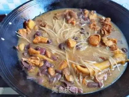 Make Chicken stew mushrooms step 31