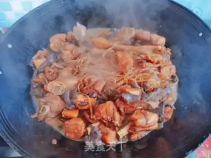 Make Chicken stew mushrooms step 32