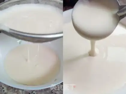 Make But the salt is sweet egg cake step 1