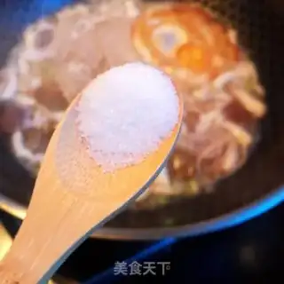 Make Beefball egg noodles step 9