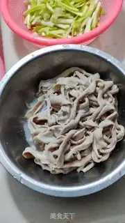 Make The duck intestines step 1