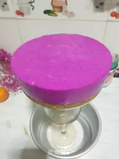 Make Flamingo yogurt mousse cake step 10
