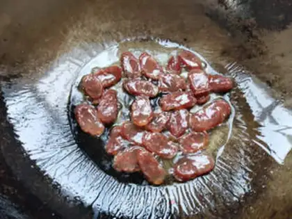 Make Dutch soy sausage step 2
