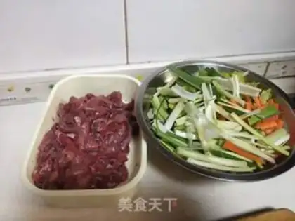 Make Celery beef step 0