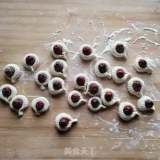 Make The date buns step 16