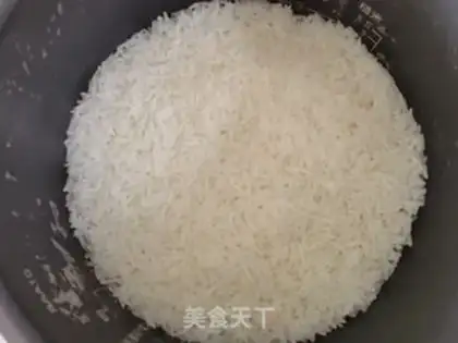 Make Little pepper peppers, celery, ham and rice step 0