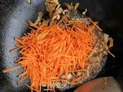 Make Carrot, abalone step 4