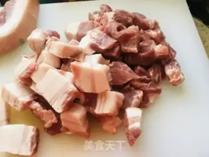 Make Red meat step 0
