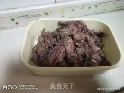Make Celery beef step 2