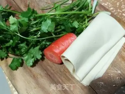 Make The carrots are fried step 0