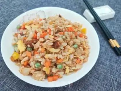 Make Five colours of rice rice step 11