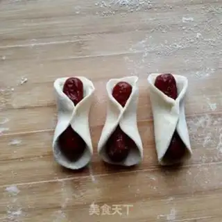 Make The date buns step 21