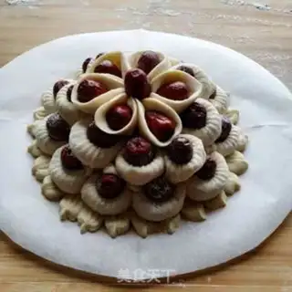 Make The date buns step 23