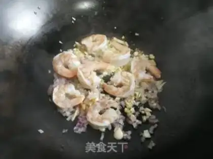 Make Shrimp and gold step 11