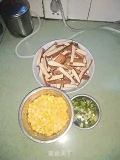 Make Corn tofu dry step 2