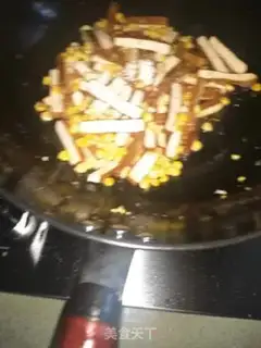 Make Corn tofu dry step 5